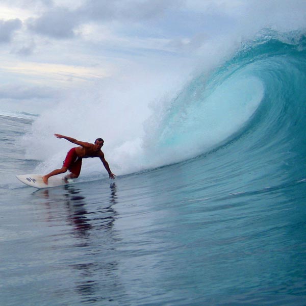 surf tube en papouasie
